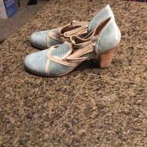 Fidji Leather heels.